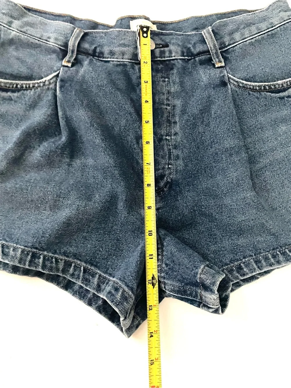 Citizens of Humanity Franca High Rise Pleated Baggy Denim Shorts Size 30